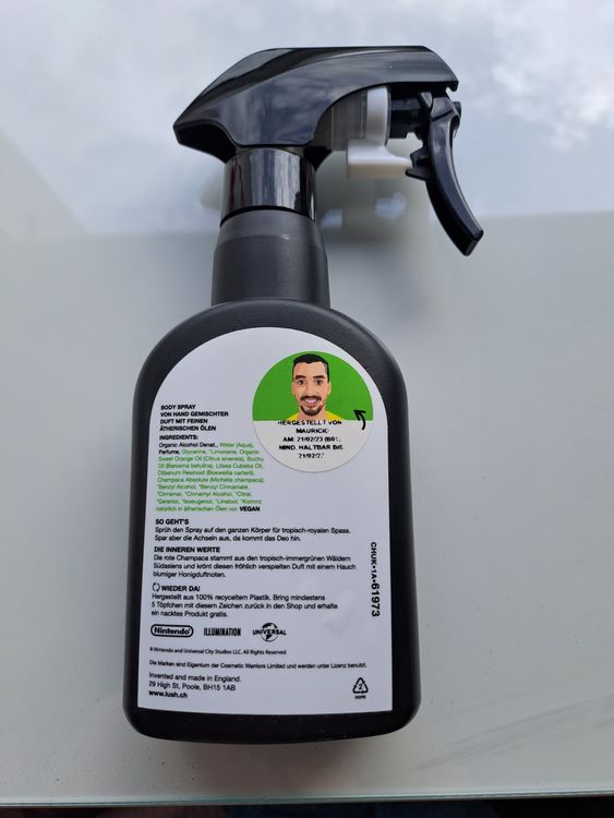 Lush Princess Peach Body Spray Kaufen auf Ricardo