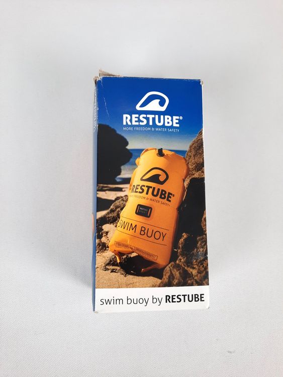 Restube Extreme – Aufblasbare Schwimmboje Für Wildwasser, Surfen & Kiten – 75 N Auftrieb, Einhand-Auslösung Mit Signalpfeife, Robustes Nylon-TPU – Inkl. Gürtel