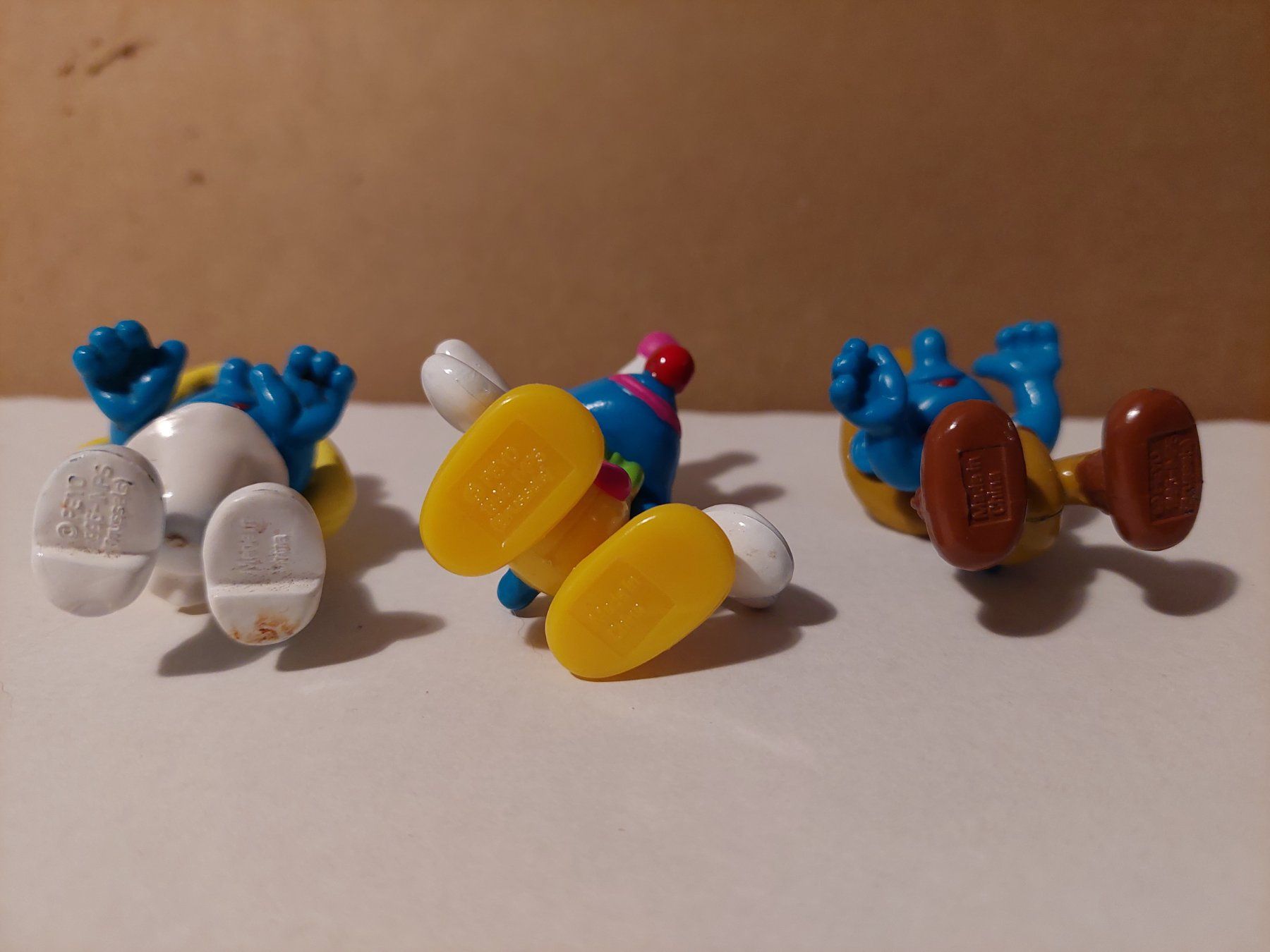 Schleich Figuren: 3 SCHLÜMPFE, beweglich, von Peyo, Belgien – Gebraucht aus Immensee von Djinny 2