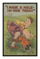 USA - 1940/50 "Humour Golf " Hole-in-One - MWM GC418