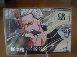 One Piece Smoker CR Anime Art Collector Card