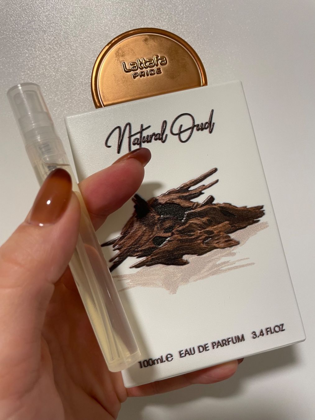 Lattafa Parfum & Eau de Toilette: Lattafa Pride Parfum Natural Oud EDP5ML – Gebraucht aus Zürich von deruja