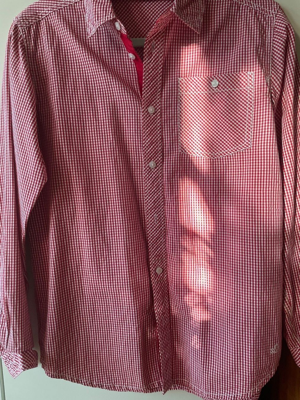 S.Oliver Camicie, T-shirt & Polo: Elegantes Hemd S.Oliver Kariert Gr.  164 – Nuovo (secondo la descrizione) da Schaffhausen venduto da Jaggi