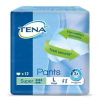 Inkontinenz Slip Tena Pants Super L  2 Pack Total 24 Stk.