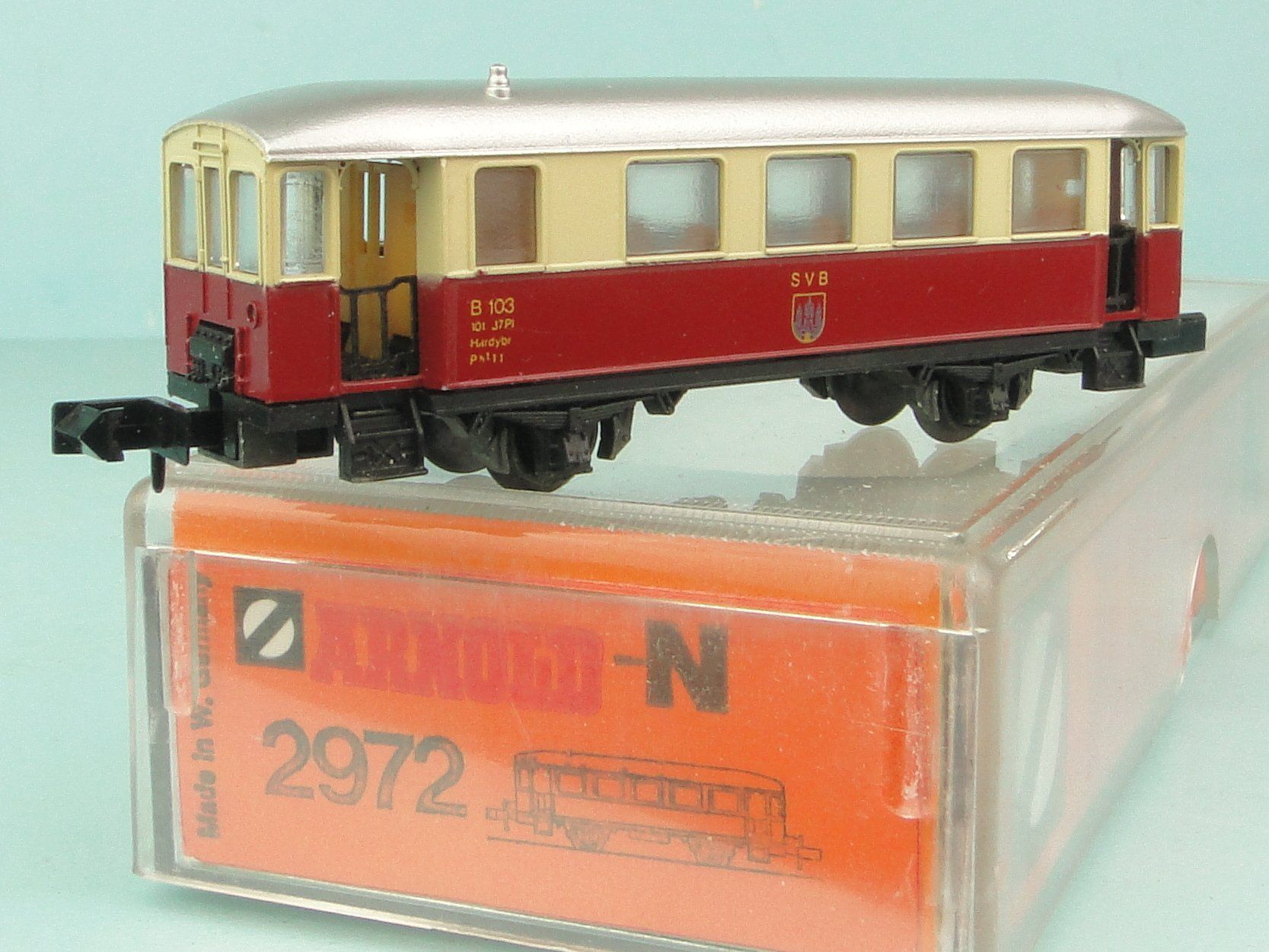 Trix Modellini di ferrovie: Arnold 2972 Spur N Beiwagen – Usato da Bülach venduto da Albitrain