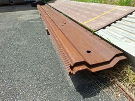 Spundwand Rammprofil Stahlwand Stahlträger 6Stk neu
