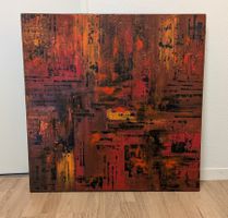CC ART, CH Künstlerin, Acrylgemälde 80x80cm, auf Leinwand!