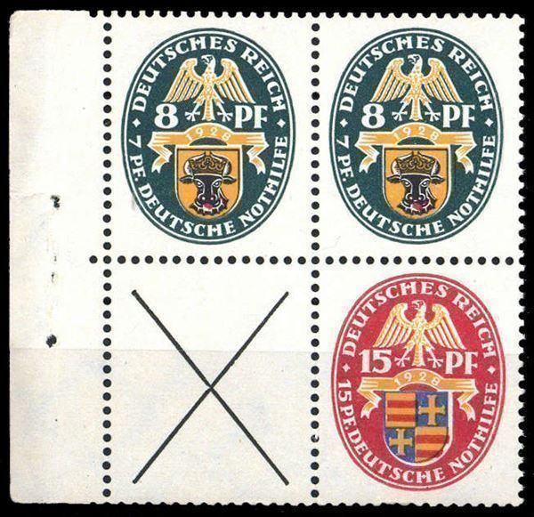 Alle Briefmarken: Deutsches Reich, 1923/32 Weimarer – Gebraucht aus Koblenz von Himmelsreiter