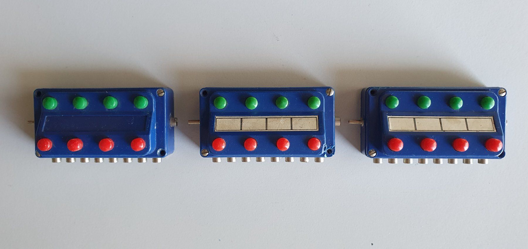 Märklin Modellini di ferrovie: 3x Märklin Stellpult 7072 – Usato da Ernetschwil venduto da Cob1998 1