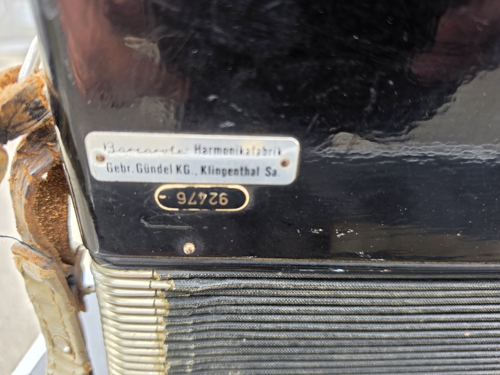 Instruments de musique: Akkordeon "Barcarole Studiosus", Vintage, – D'occasion à Mettlen par elios0888 5