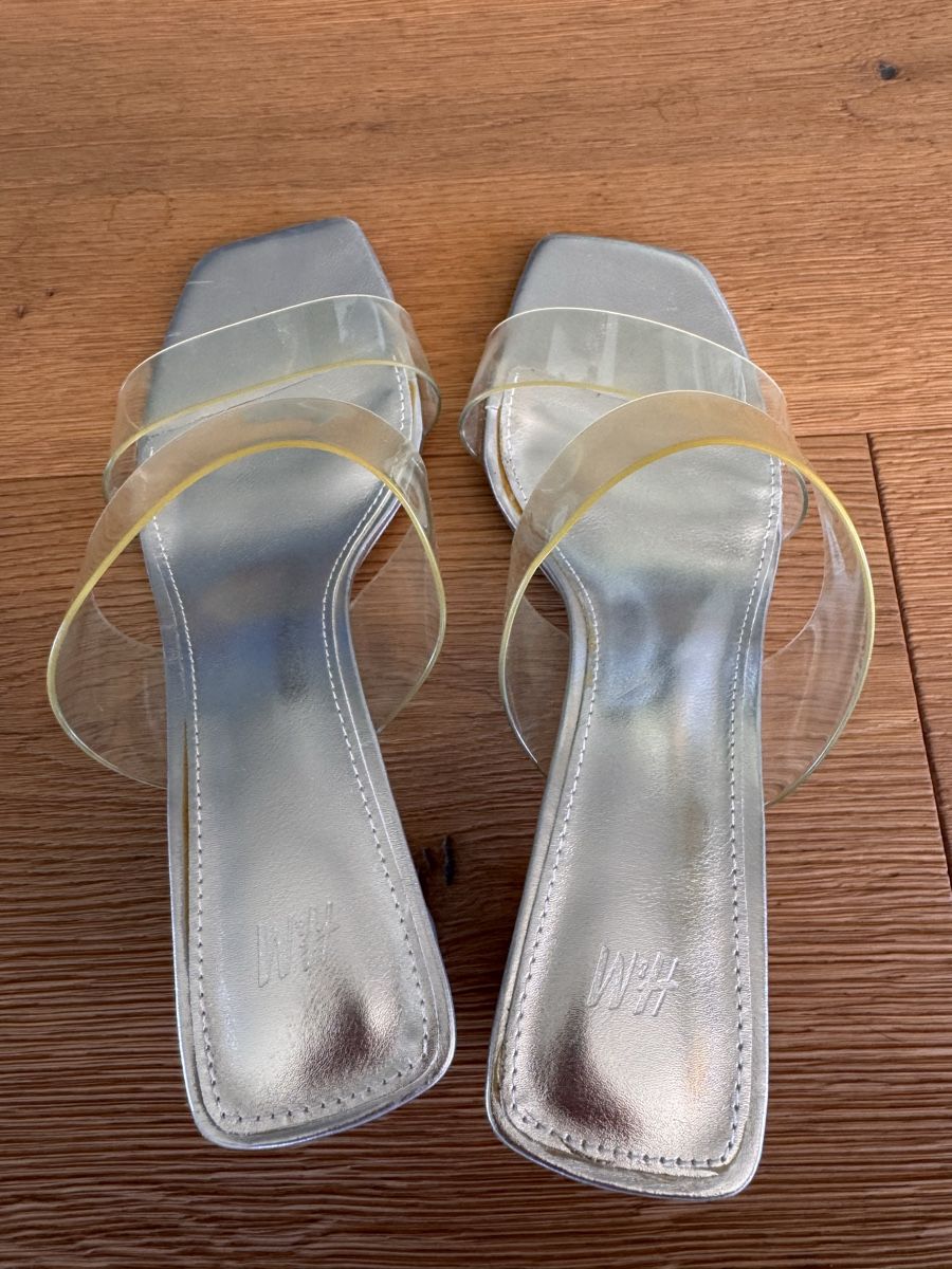 H&M Scarpe da donna: H&M Transparente Mules Gr.S – Usato da Altendorf venduto da PiaLang 3