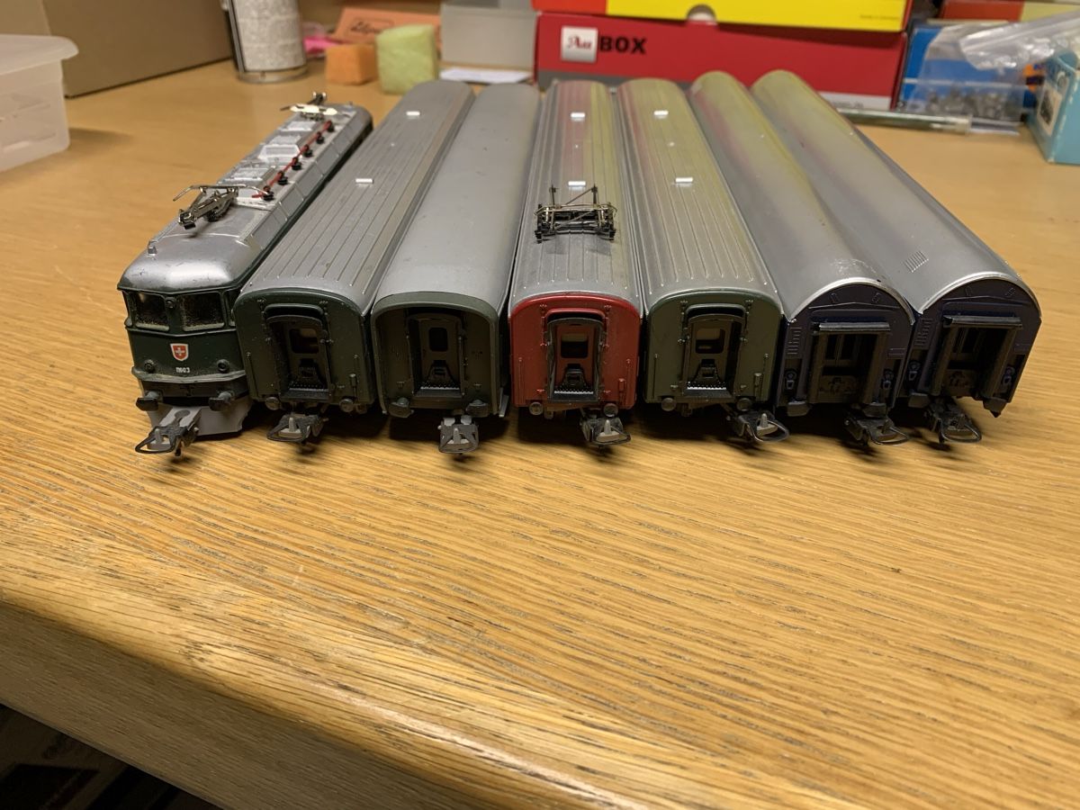Lima Modellini di ferrovie: Lima Vintage SBB, Gotthard Zug,Bö45 – Usato da Winden venduto da EmilNeu 6