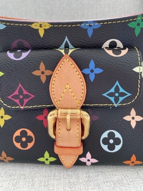 Louis Vuitton Borse da donna: Louis Vuitton Black Multicolor ELIZA Shoulder Bag – Usato da Zürich venduto da mdiscover 6