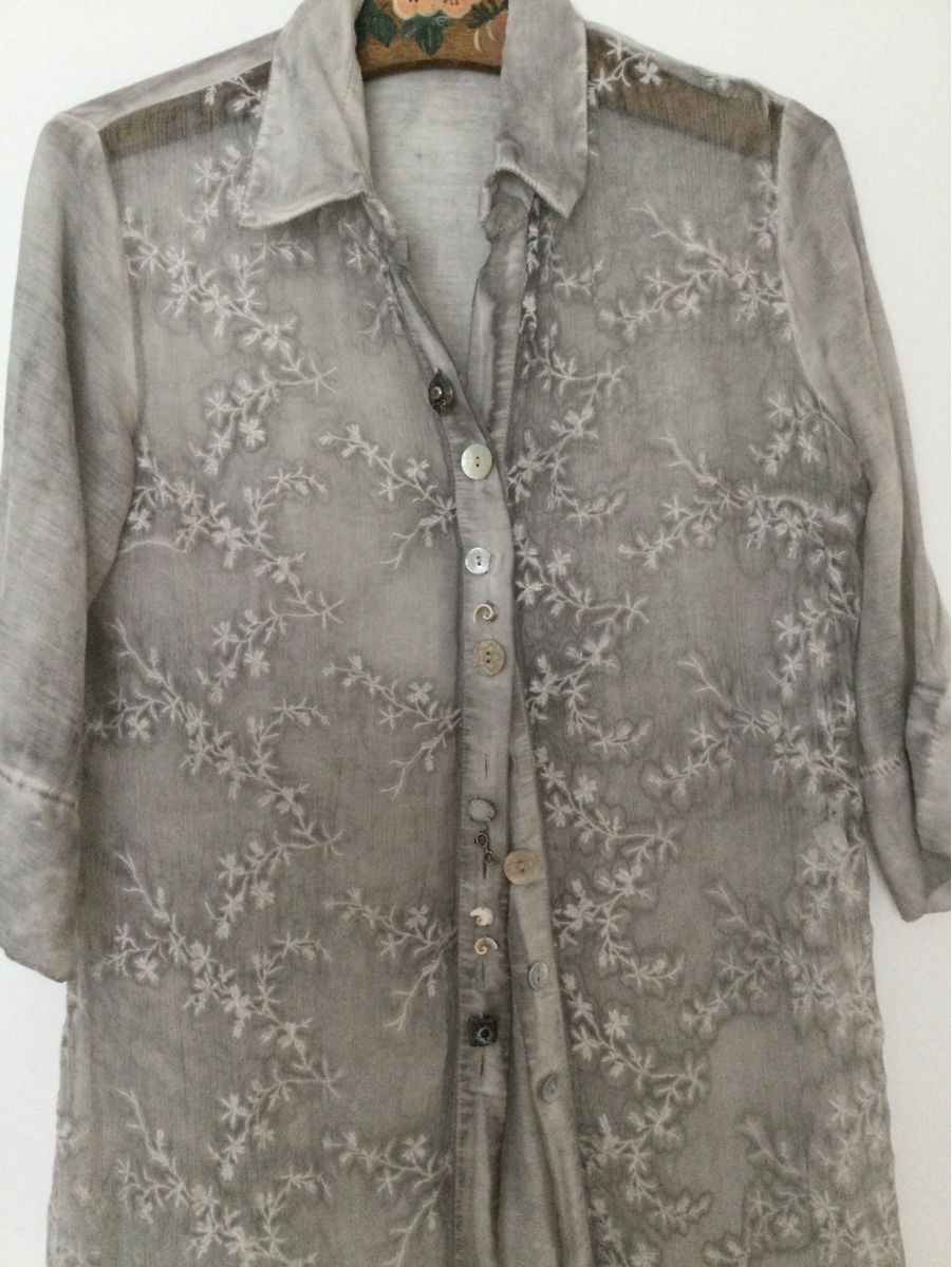 Vestiti: Mantel /Kleid Seide Bottega  – Usato da Villnachern venduto da Anita2006 2