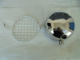 Puch / Sachs Lampe Chrom, mit Netz