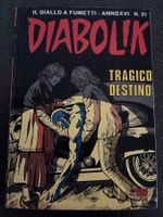 Diabolik / Tragico destino (anno XVI - N. 21)