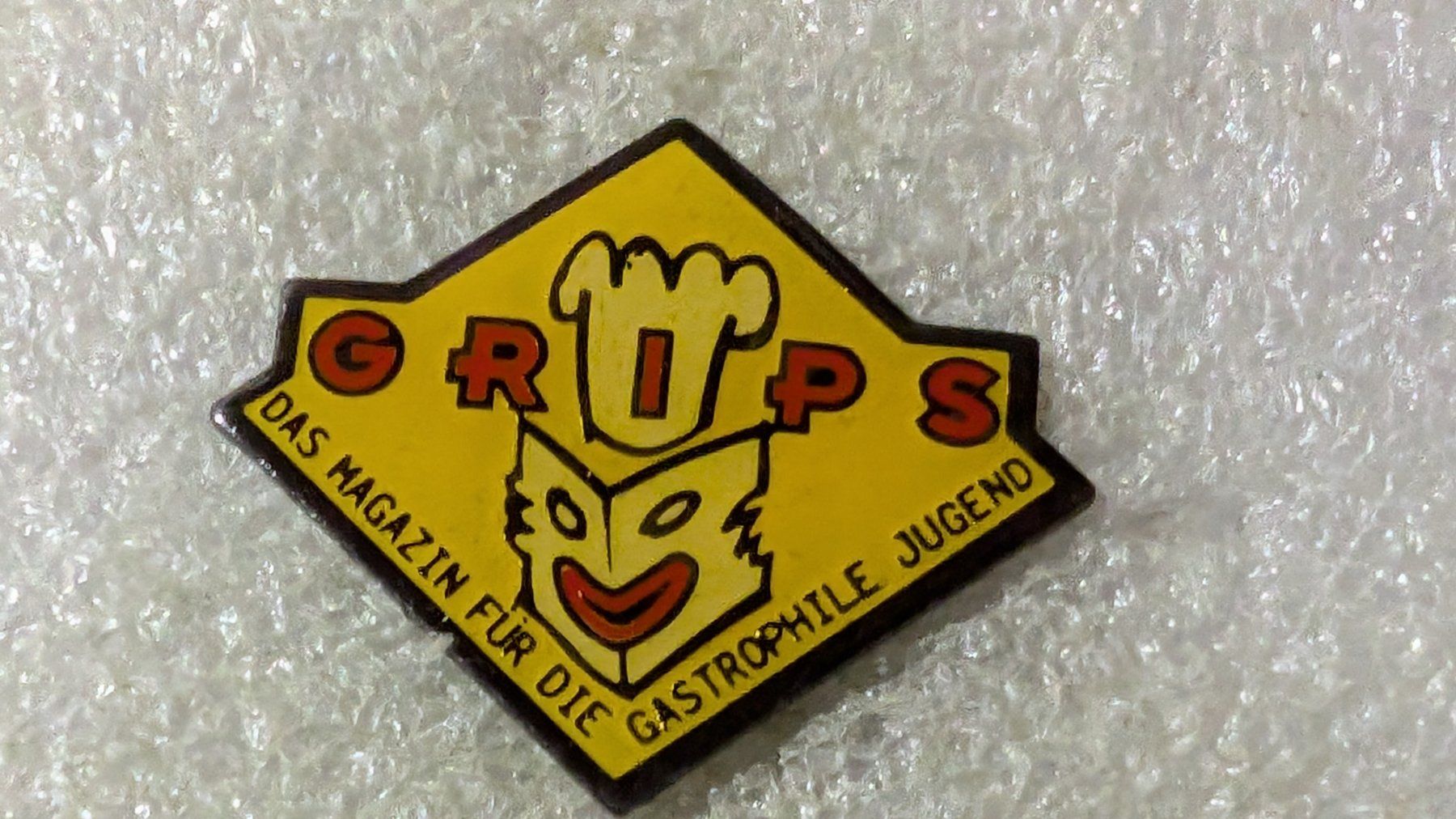 Placchette & Badge: Ansteckpin 166: Grips – Usato da Oppligen venduto da Pin-Fall-Shop