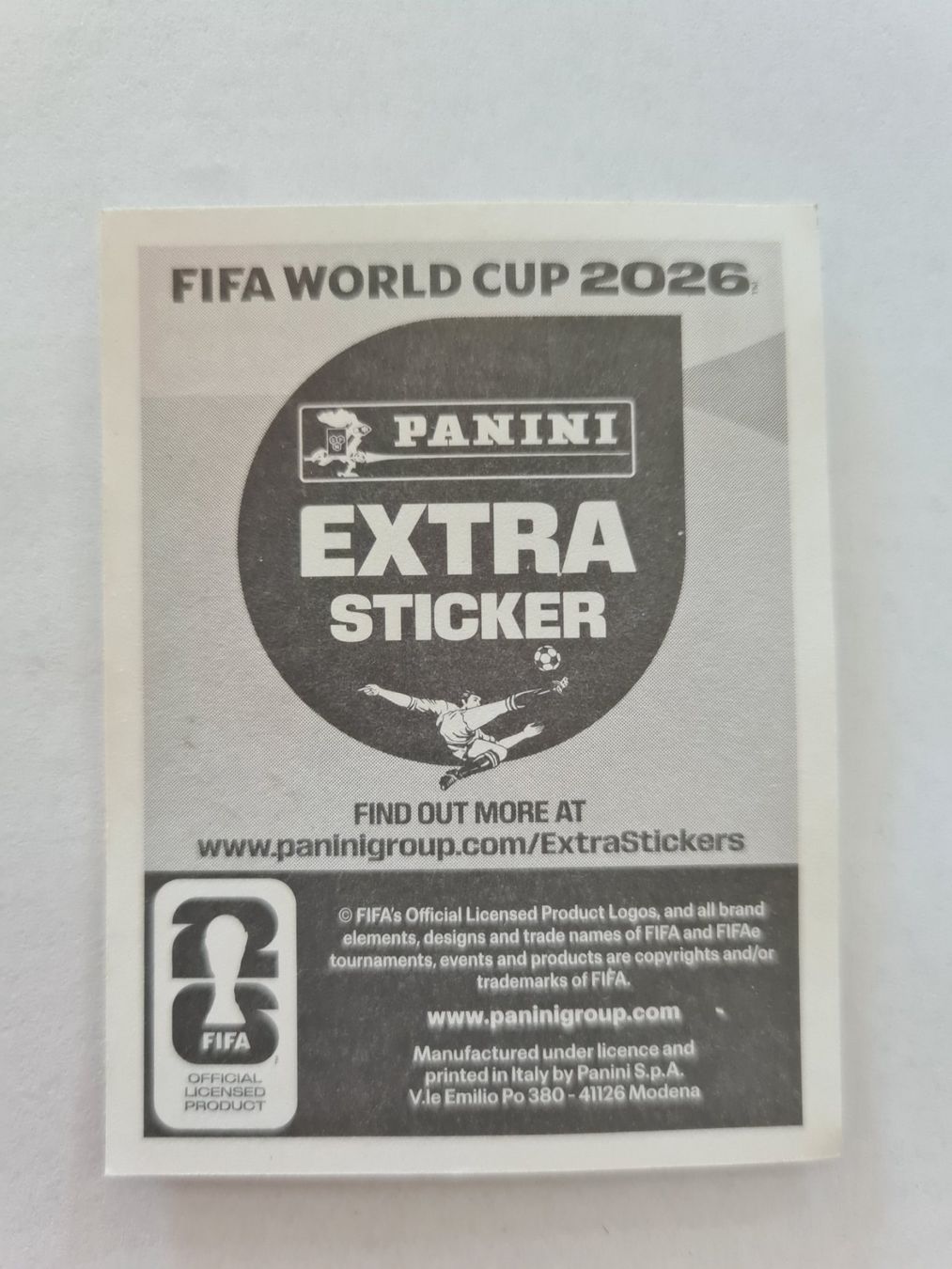 Panini Carte collezionabili: Panini WM 2026 Extra Sticker Mbappe – Usato da Grosswangen venduto da Spieler10 1