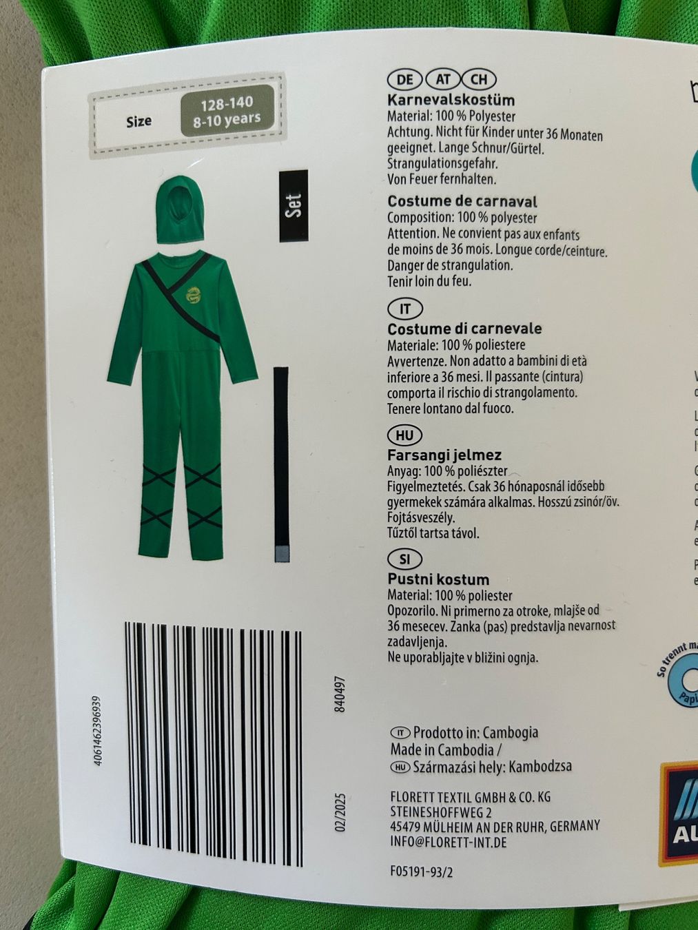 Costumes: 2 neue Fasnachtskostüme – Neuf (Voir description) à Rorschacherberg par Svebe 6
