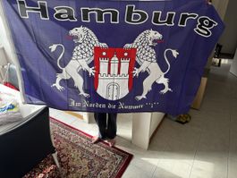Flagge Hamburg 