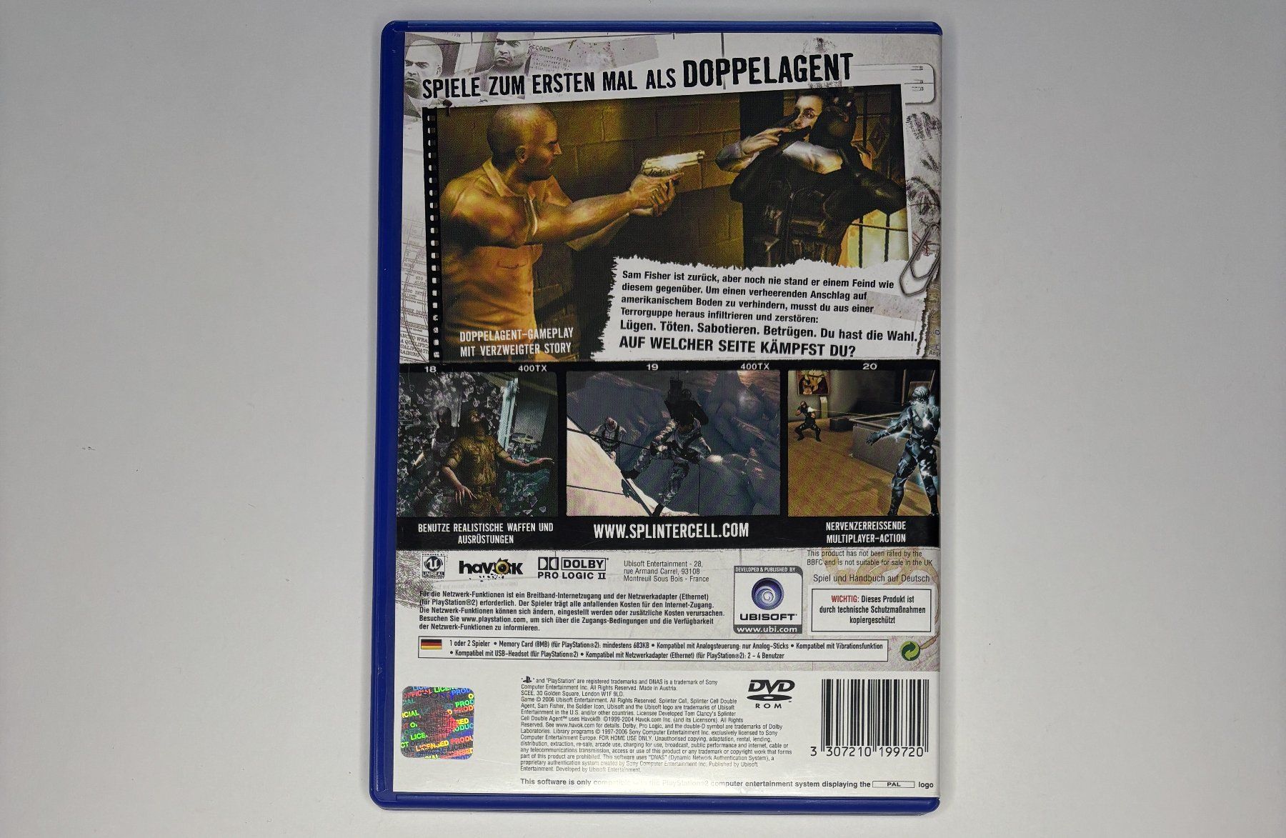 Giochi: PS2 - Tom Clancy's Splinter Cell: Double Agent – Usato da Allschwil venduto da Bullach 2