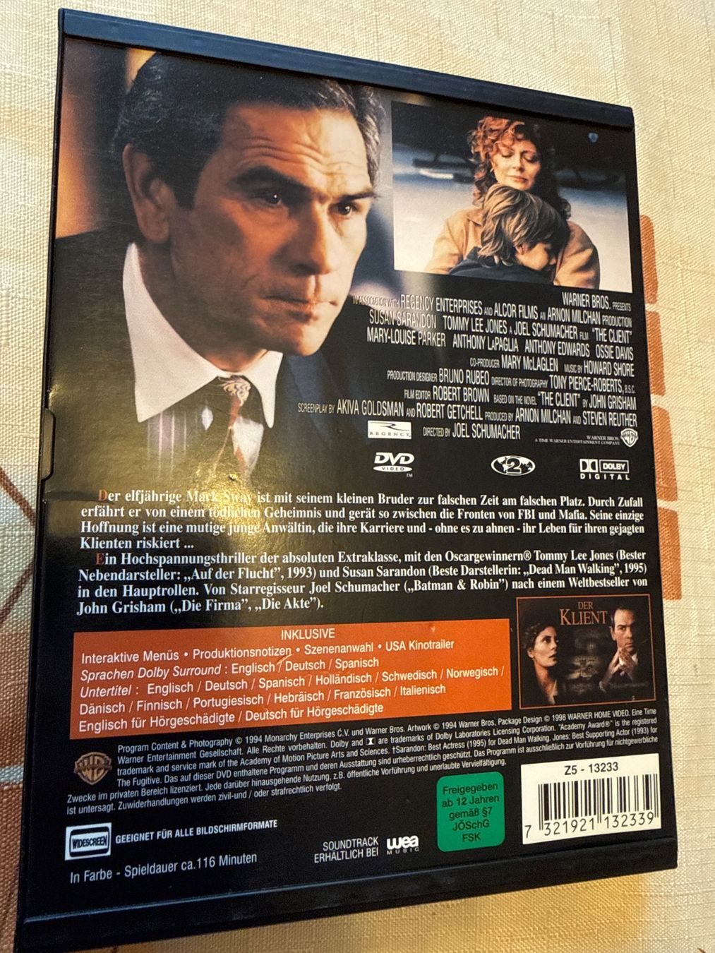 Tous les DVDs: Der Klient – D'occasion à Schaffhausen par D-MAC 1
