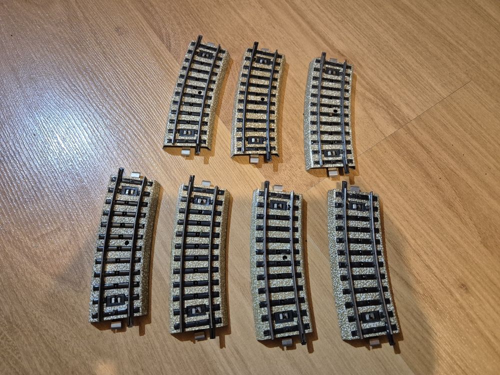 Märklin 5101 M-Gleis gebogen 7 stk (Gebraucht) in Illhart für CHF 2 ...