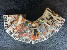 One Piece Tomes 1-6, lot manga, bon état