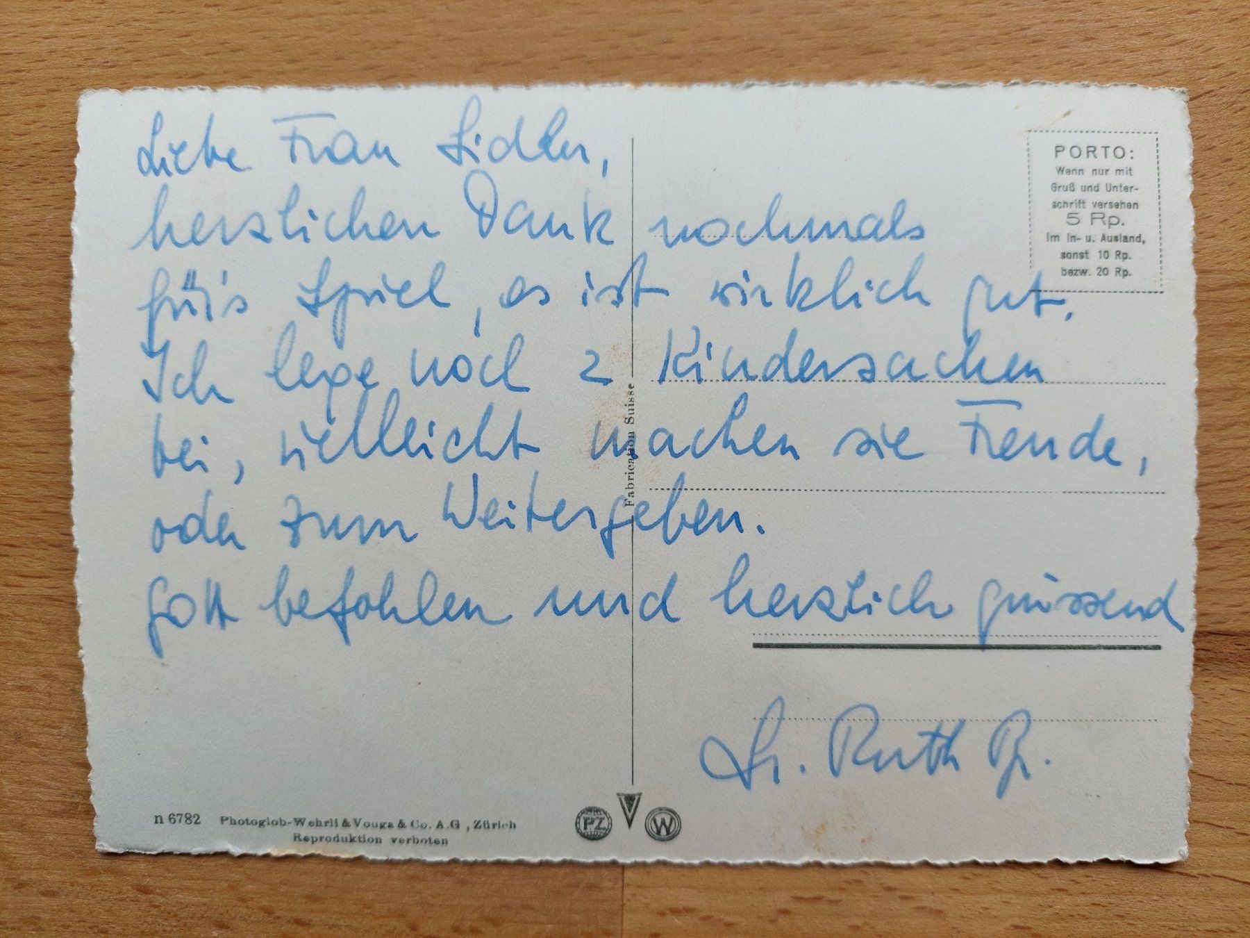 Cartoline postali: AK Aarau Erholungsheim – Usato da Obfelden venduto da Foto_Bild_Kunst_Buch 1