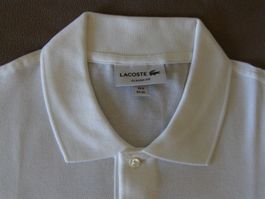 Lacoste Poloshirt weiss Grösse XL