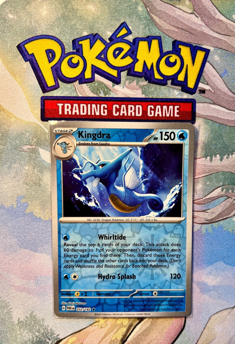 Cartoline: Kingdra Reverse Holo Paradox Rift 032/182 – Usato da Sempach venduto da R-G