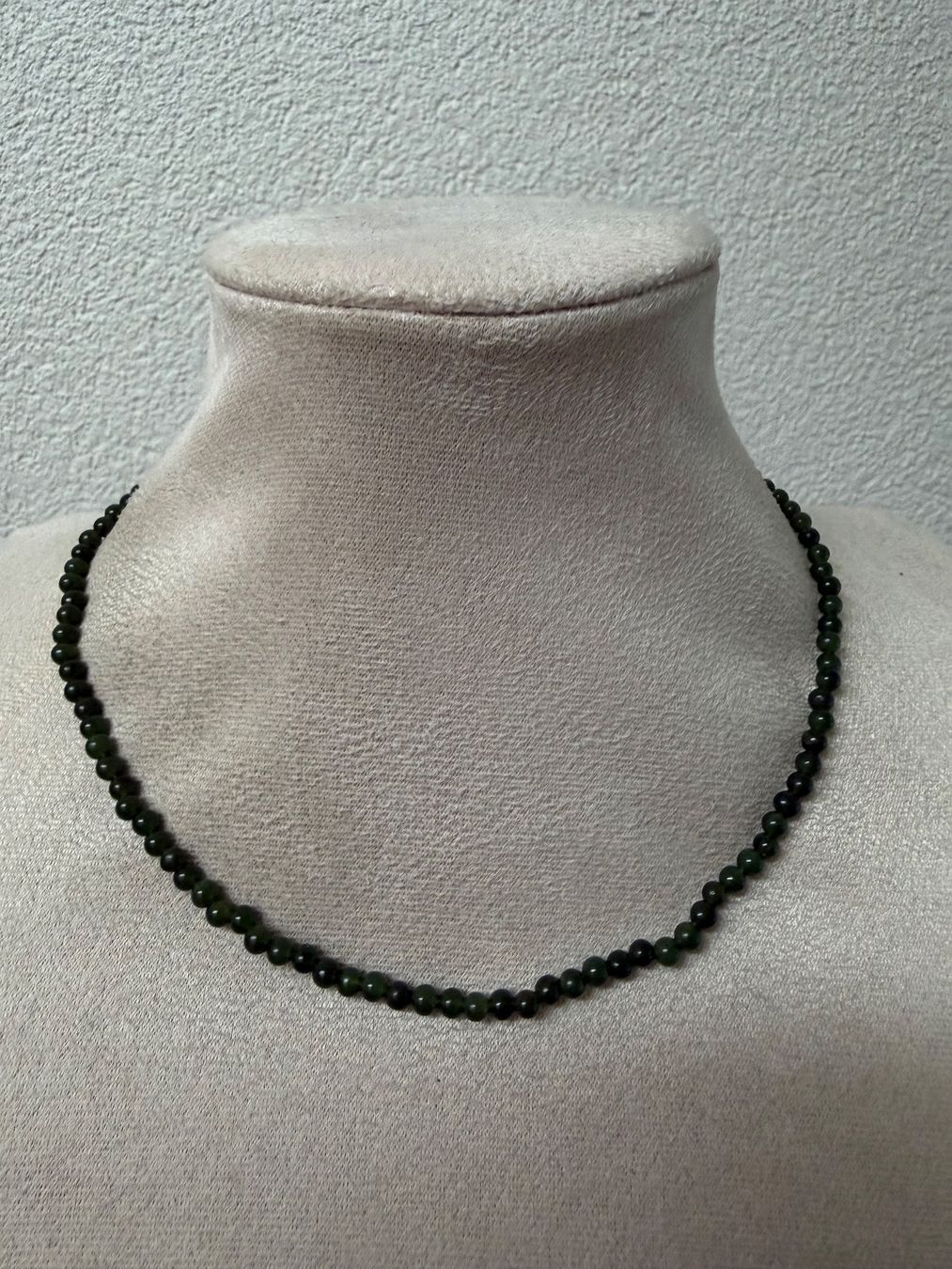 Colliers: Echte Jade Kette mit Silber Verschluss 925 – D'occasion à Spiegel b. Bern par Rogger72 1