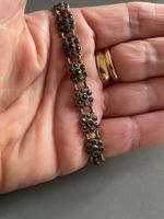Granat Armband antik feinst Handarbeit Jugendstil RAR
