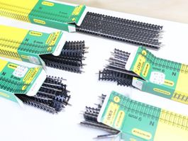 Minitrix ca. 65 x Lange Gerade 14902/14906/14927/...