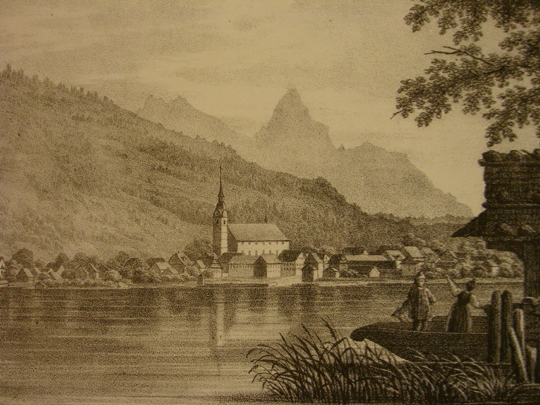 Grafica & Litografie: ARTH, LITHOGRAPHIE 1836/45 – Usato da Grüningen venduto da Kartensammler 2