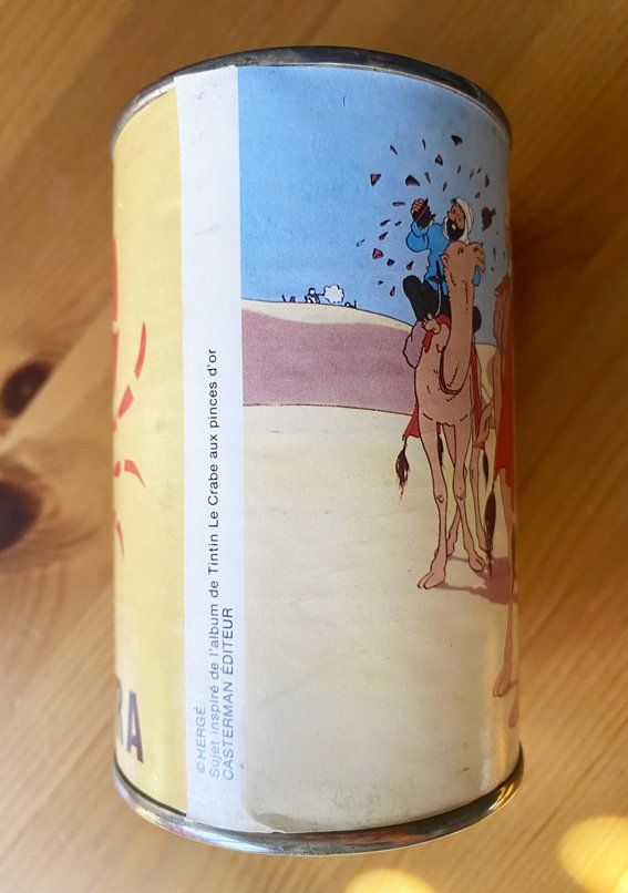 Altro in Decorazioni & Accessori: Tintin - Boîte de conserve "Crabe Extra" – Usato da Prangins venduto da Timband 4