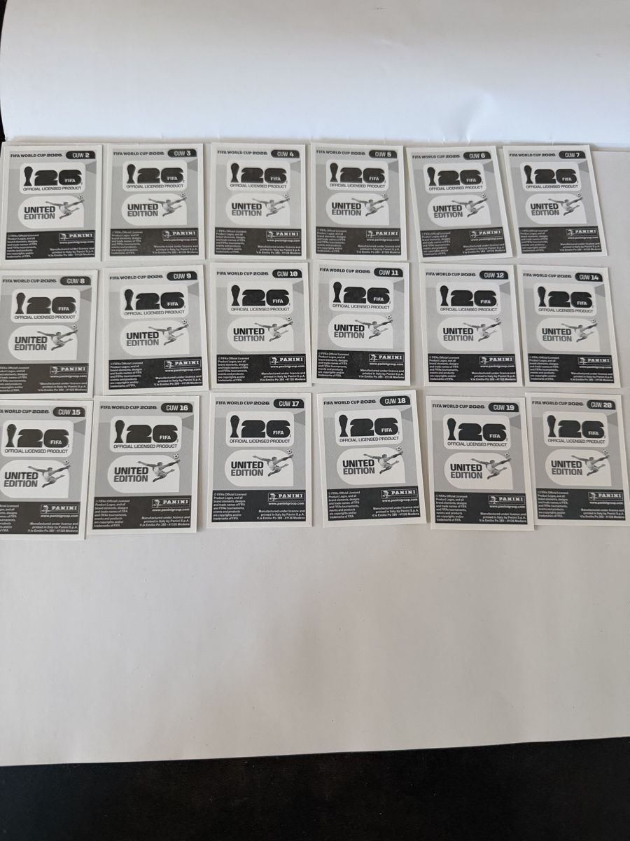Panini Carte collezionabili: Panini WM 2026 - Curacao Set 18 Stk. – Nuovo e nell'imballaggio originale da Wallbach venduto da ale_db7t 1