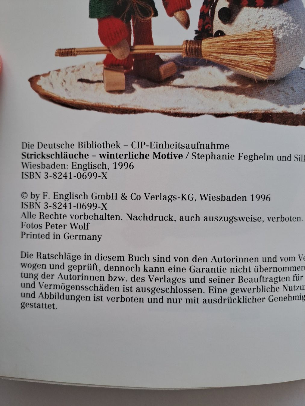 Riviste & Magazine: Bastelbüechli Strickschläuche Winterliche Motive vintage – Usato da Glashütten venduto da Schwebefisch 1