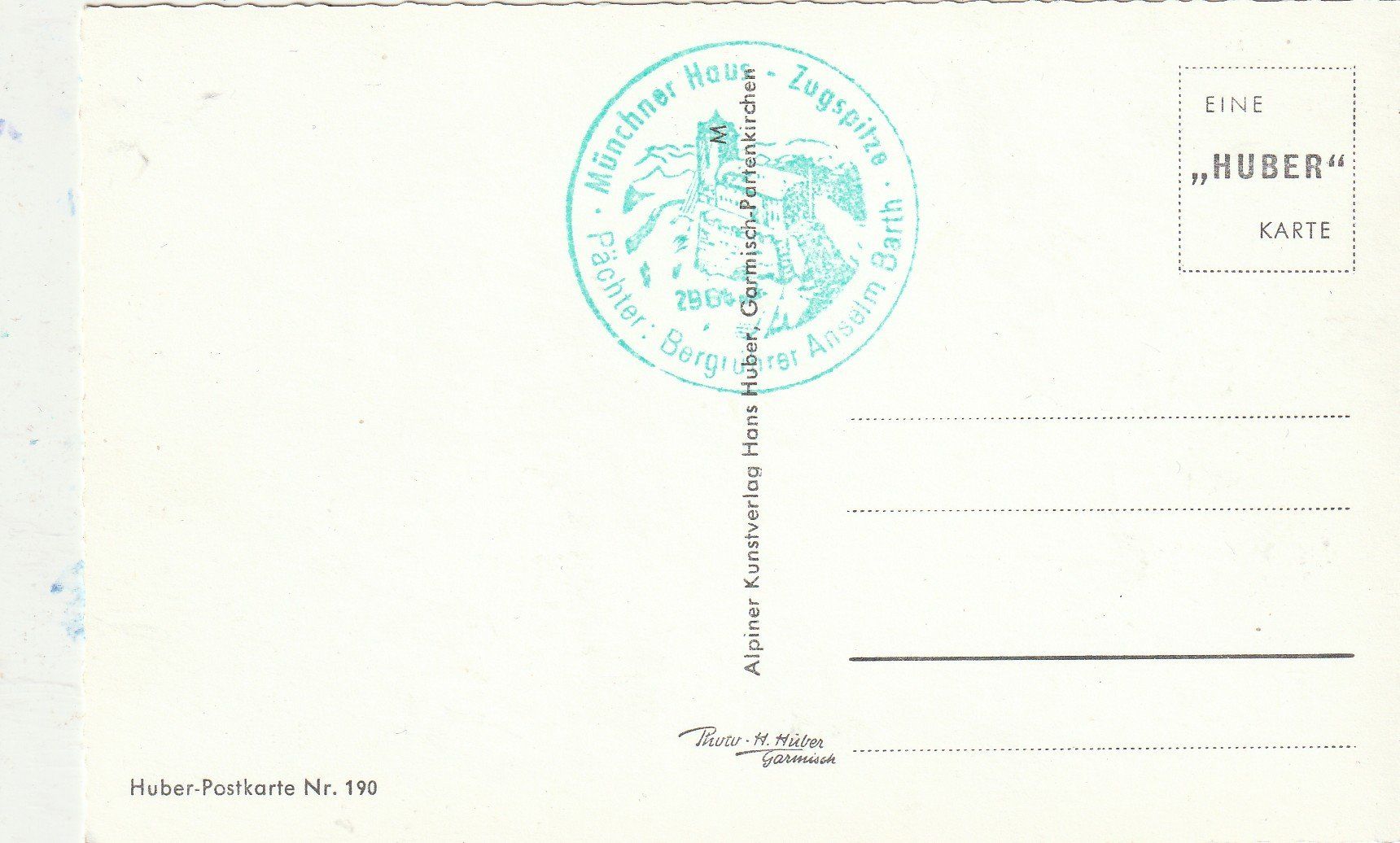 Cartes postales: Berghaus Zugspitz – D'occasion à Lumbrein par made02 1