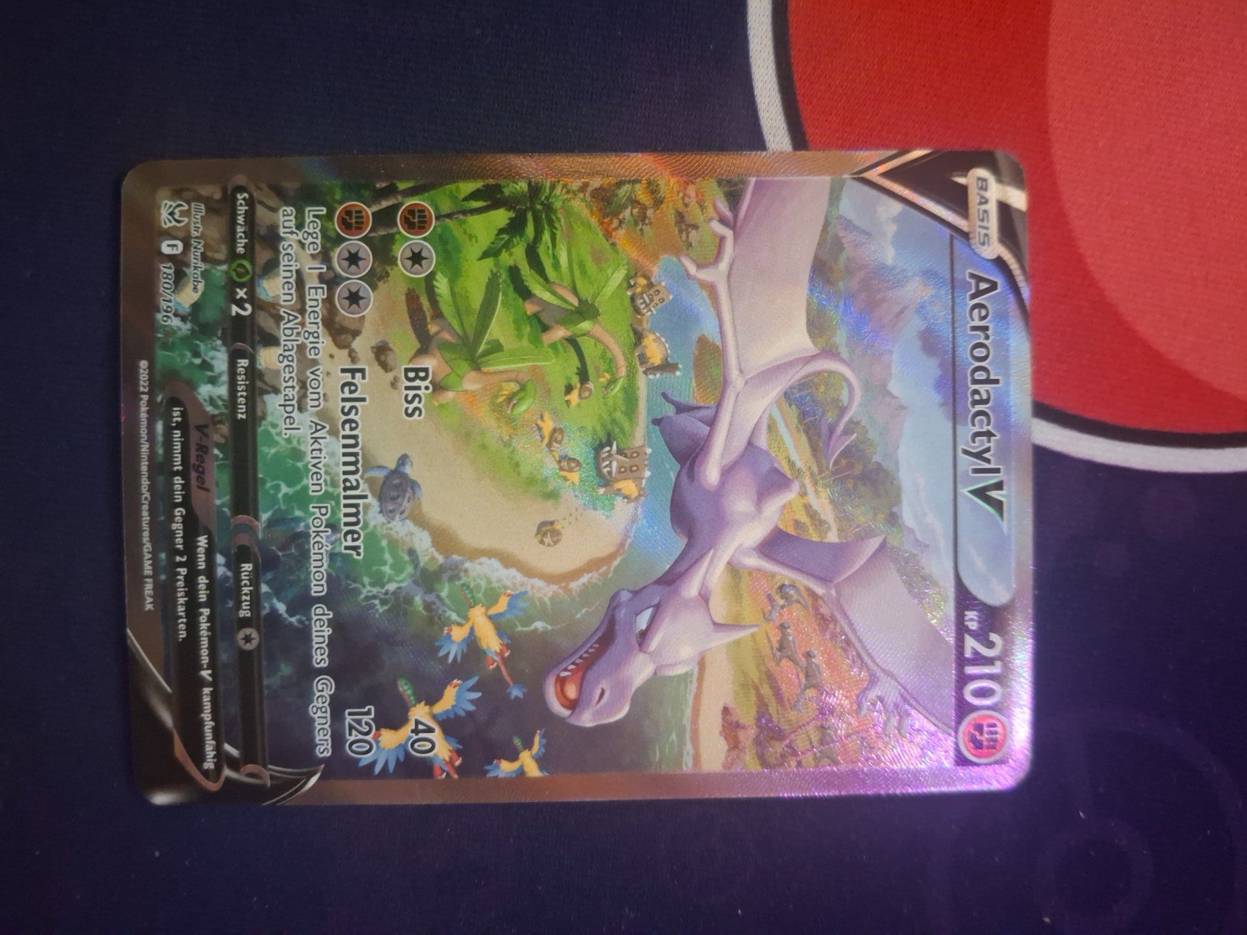 Pokémon Sammelbilder & Trading cards: Aerodactyle V 100/196 – Neu (gemäss Beschreibung) aus Ennetaach von jan_85bh