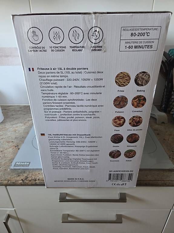 Appareils de cuisine: Friteuse a air chaud  – D'occasion à Collombey par rubrub