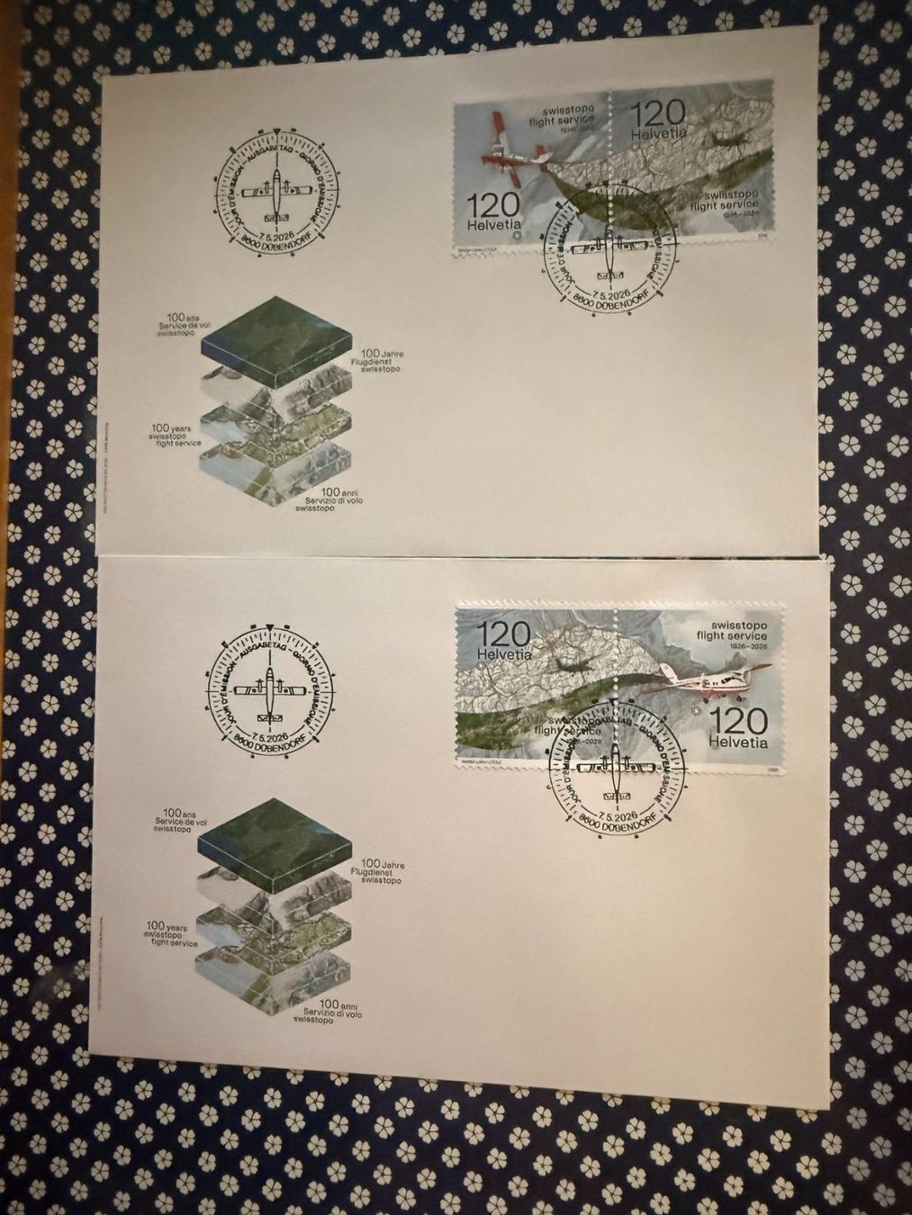 Alle Briefmarken: 2 FDC 2026 / zusammenhängend - selten – Neu und originalverpackt aus Arch von Noah819