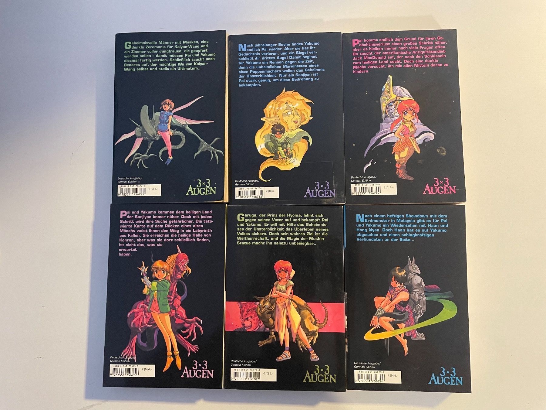Fumetti: 3x3 Augen Manga – Usato da Ringgenberg BE venduto da Republic_Of_Gamers 1