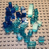 Lego 32 x  Stein divers transparent