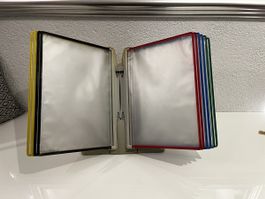 Tarifold Sichttafel-System A4 mit 10 Tafeln gebraucht
