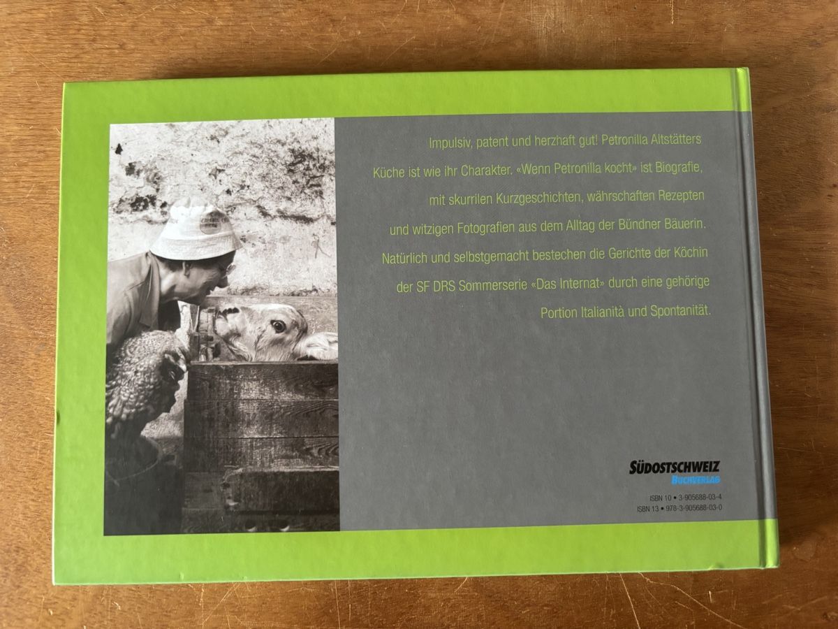 Libri: Wenn Petronilla kocht – Usato da Zürich venduto da WWehrle 3