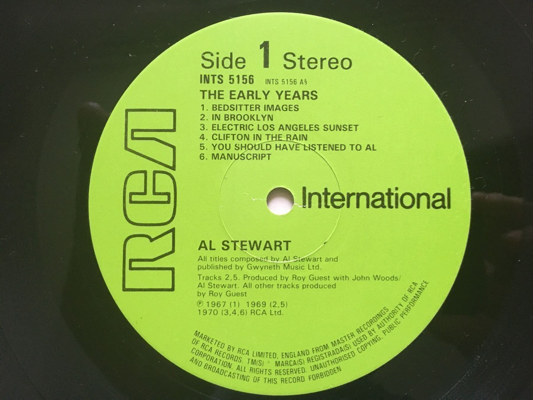 Vinyles: Al Stewart – The Early Years – D'occasion à Uster par mojorisin01 2