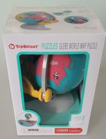 Topbright Puzzle Weltkarte mit Globus zum aufbewahren