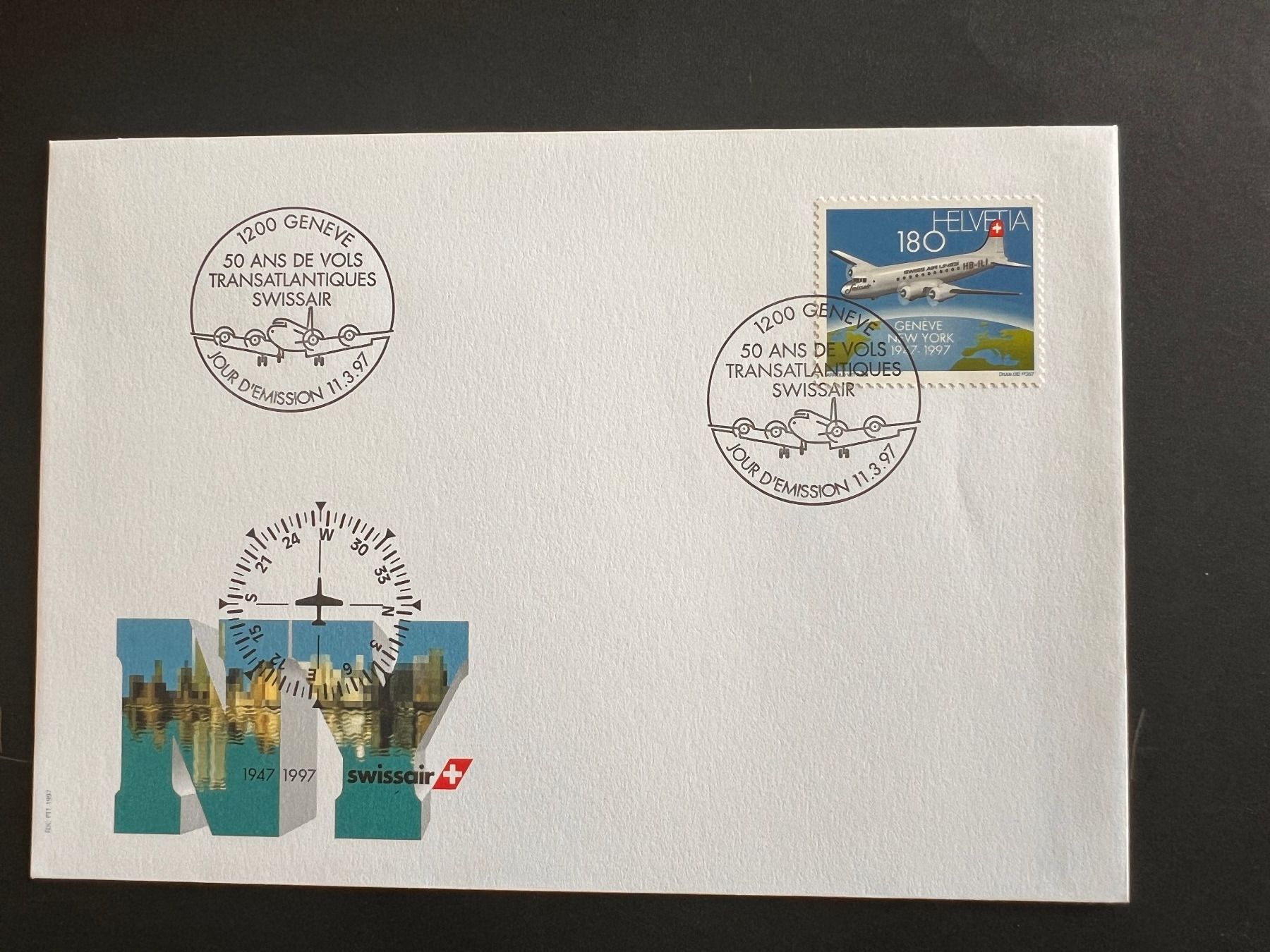 Tutti i francobolli: FDC Brief  1997  (P944) – Usato da Hinwil venduto da Sidi4