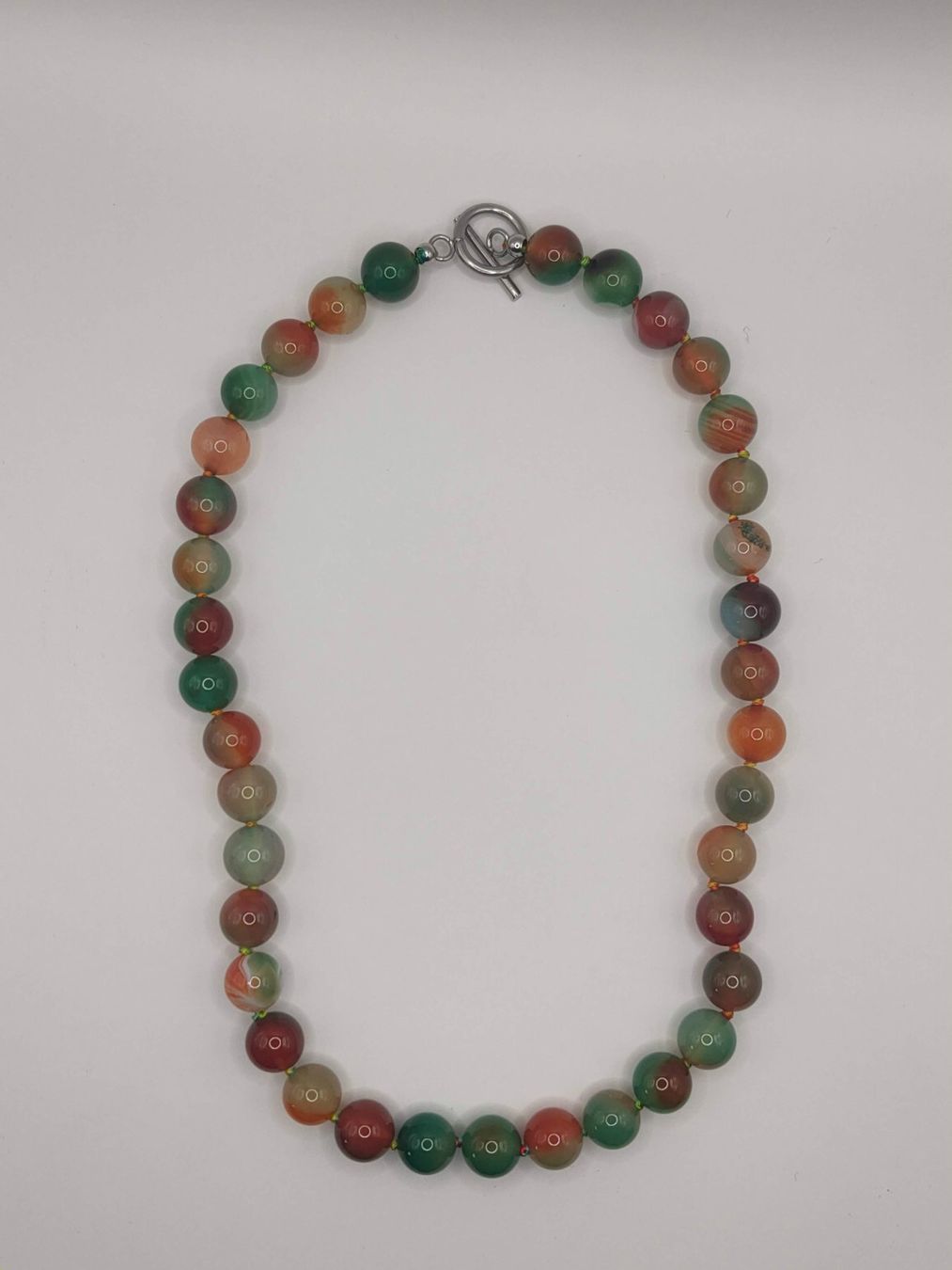 Catenine: **NEU** Halskette aus mehrfarbigen Achat – Nuovo (secondo la descrizione) da Luzern venduto da jul_bn7b 2